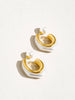 Classic Pearl Hoop Earring