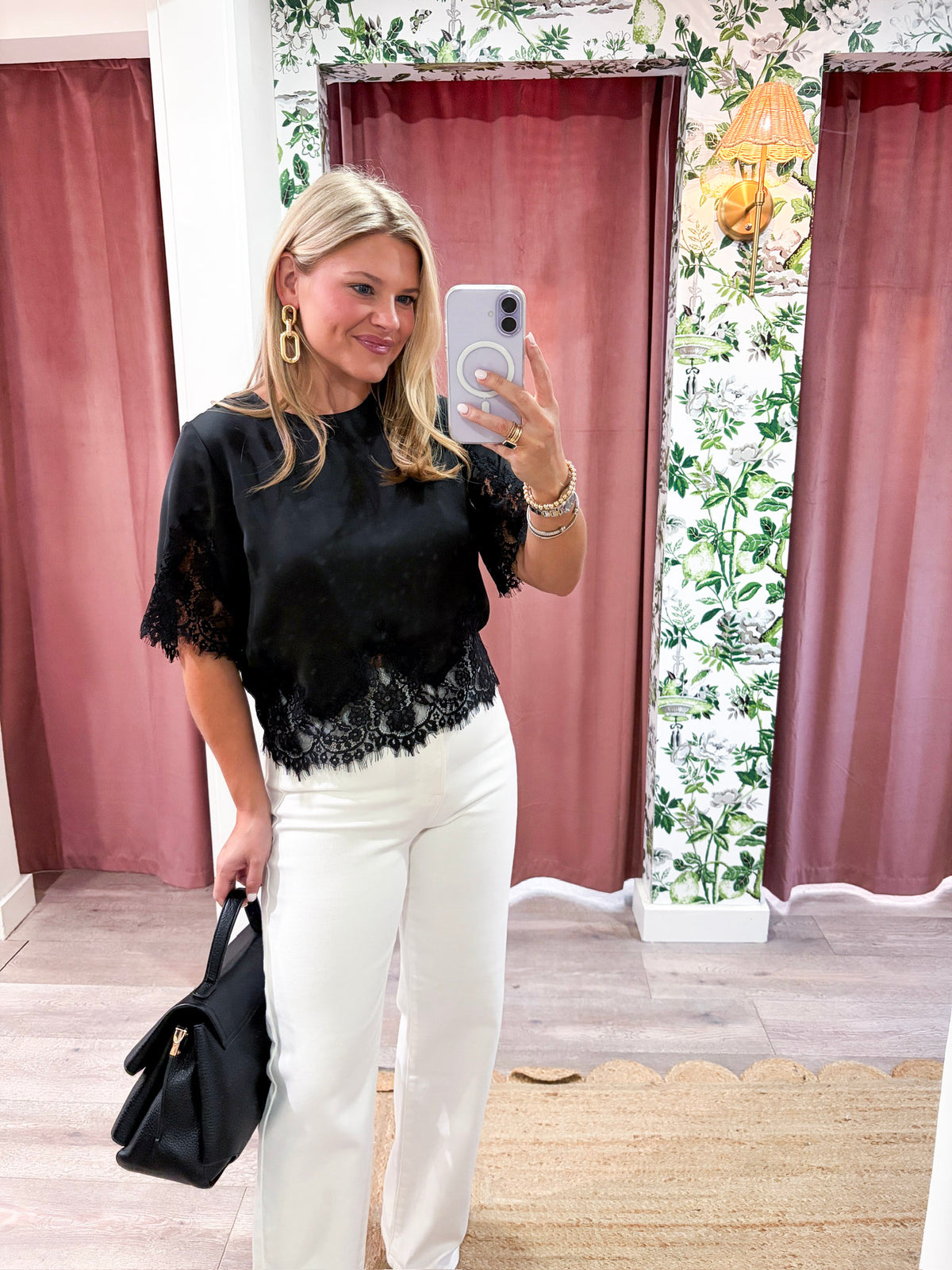 Soft Romance Satin Top