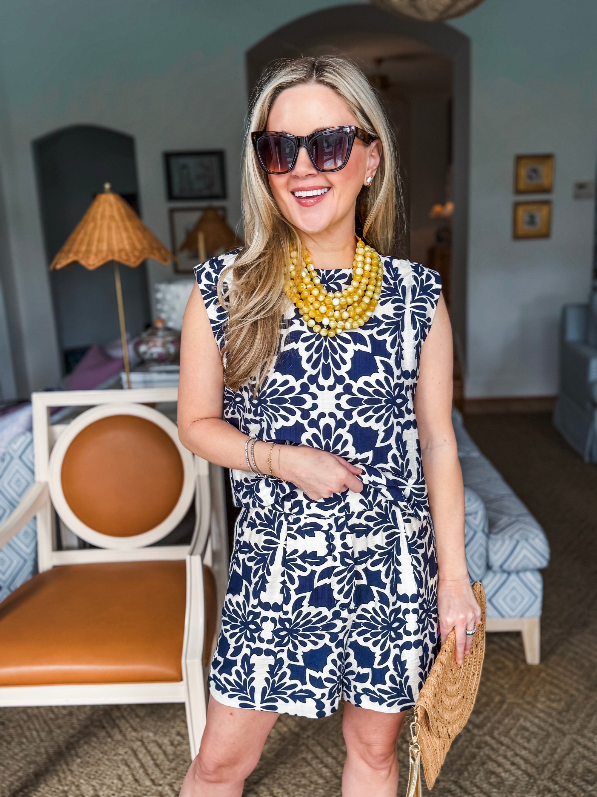 Tropical Moments Printed Top