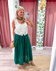 Keaton Stripe Maxi Skirt