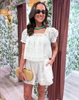 Delilah Embroidered Top
