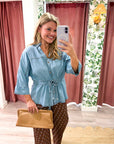 Wild West Denim Top