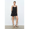 Something Special Embellished Mini Dress-Black