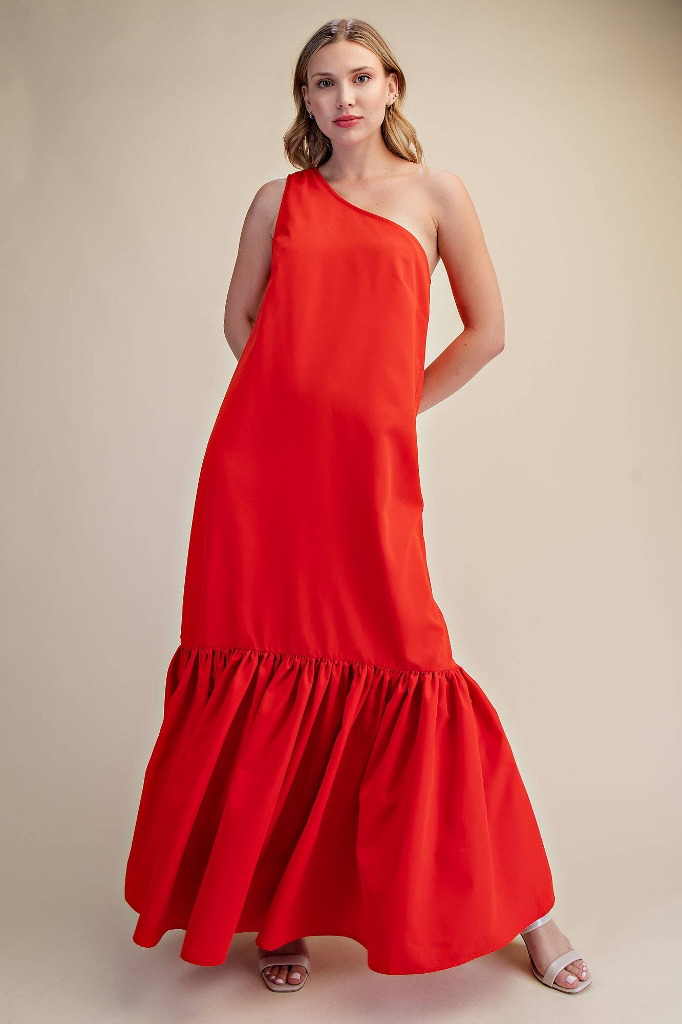 Purely Yours Maxi Dress-Red