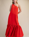 Purely Yours Maxi Dress-Red