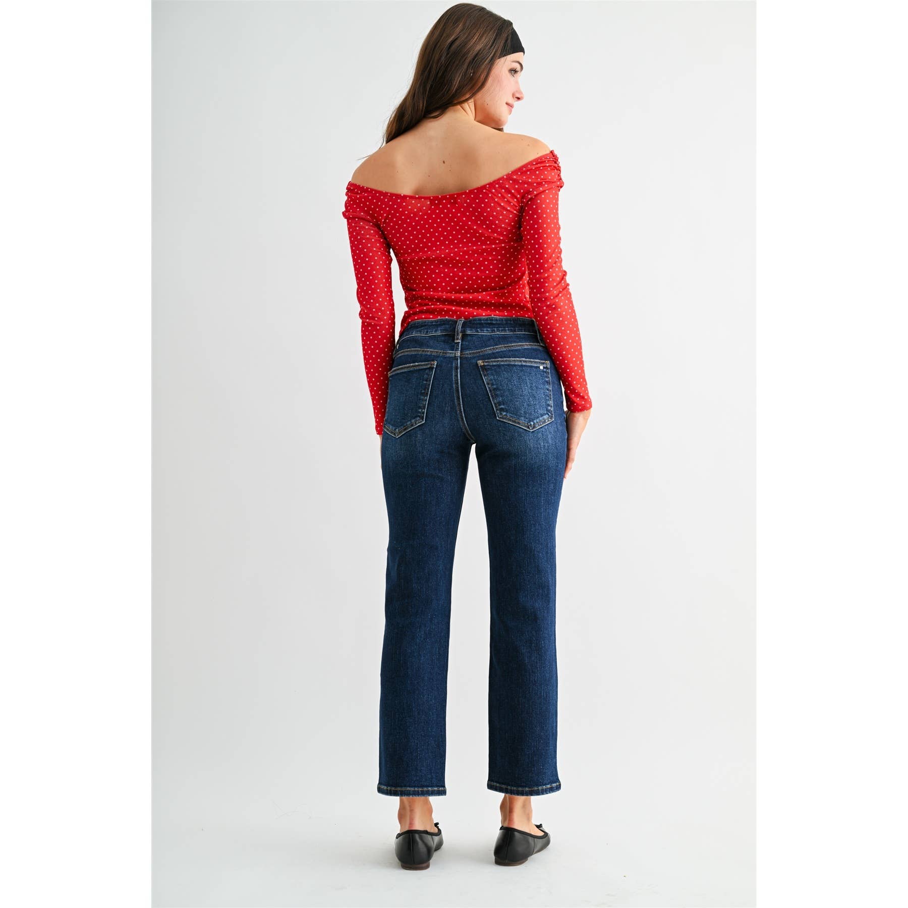 Iconic Straight Ankle Jeans