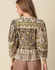 Jaynie Peplum Top