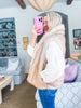 Snow Angel Faux Fur Vest-French Stone