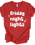 Friday Night Lights Tee-Red