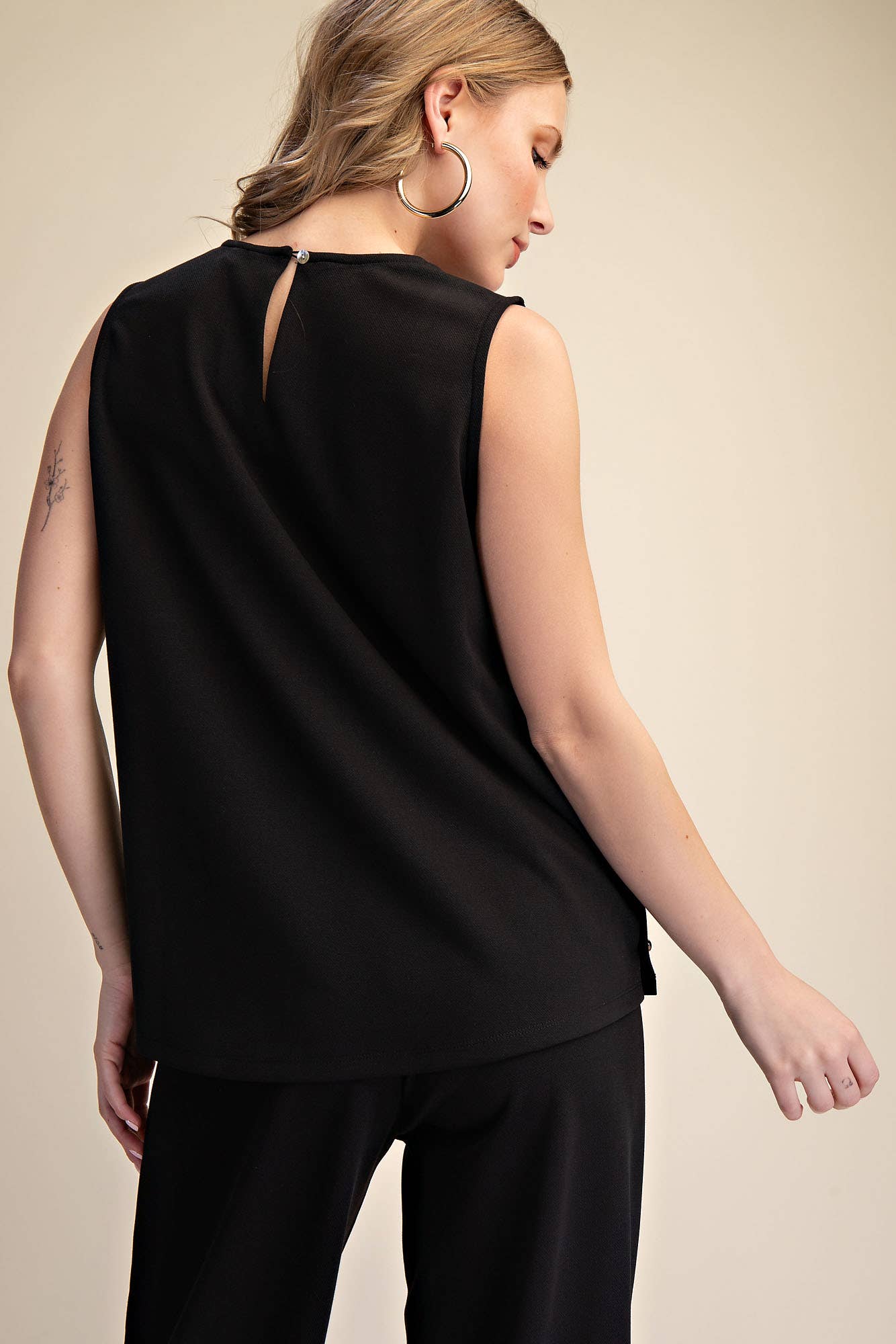 Iris Side Button Tunic