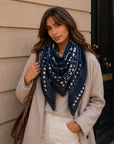 PREORDER: Darling Bandana Scarf-Jean Blue
