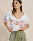 Pretty Little Petals Knit Top