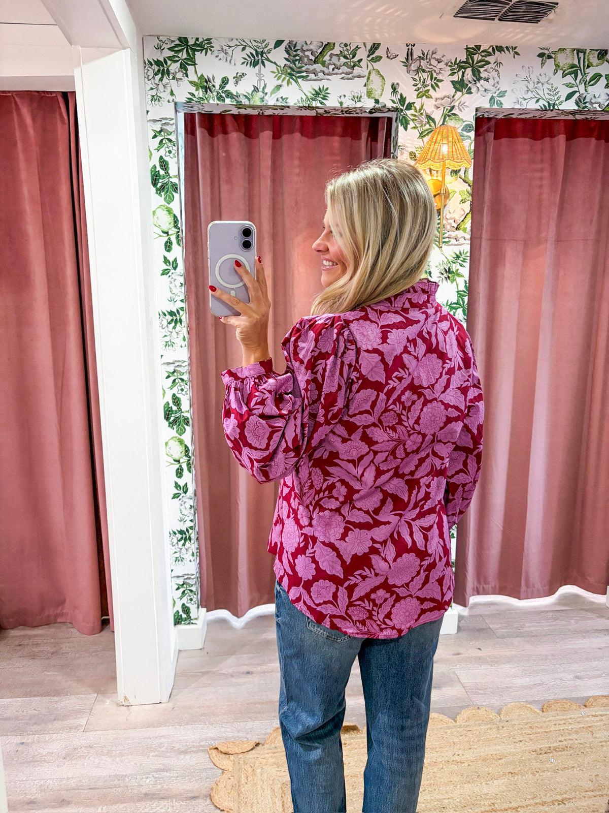 Eunice Floral Top