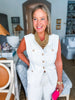 White Hot Woven Vest