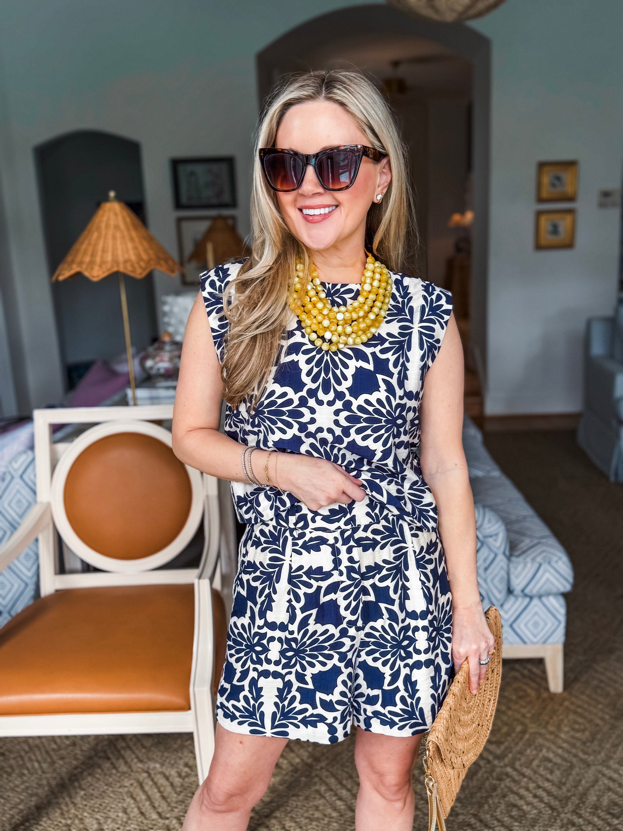 Tropical Moments Printed Top