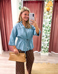 Wild West Denim Top