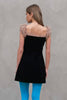Midnight Dots Velvet Dress