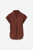 Soft Touch Top-Deep Rust