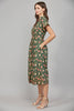 Autumn Day Date Midi Dress