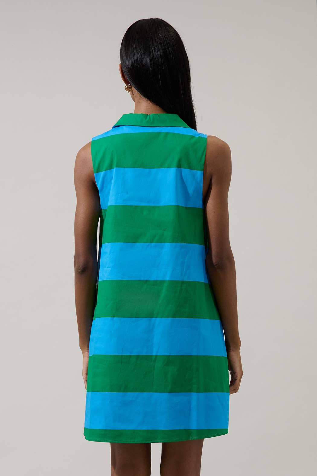 Turning Heads Striped Mini Dress