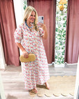 Charlotte Ruffle Maxi Dress