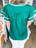 Del Mar Applique Top-Pine
