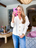 Cafe Cuddles Knit Cardigan-Cream