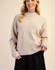 Falling Leaves Sweater-Beige