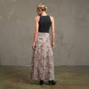 City Spots Leopard Print Skirt