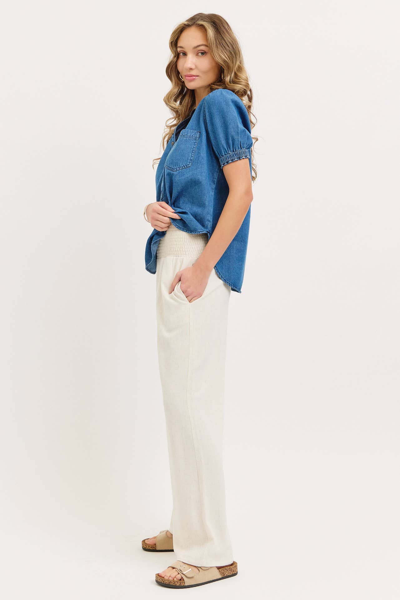 Island Air Wide Leg Pants