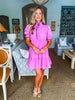 Joyful Smiles Dress-Pink Mauve