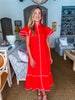 Davie Button Down Midi Dress