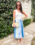 Daydream Palette Midi Skirt