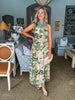 Jessie Floral Strapless Dress