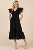 Vintage Love Smocked Midi Dress