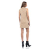 All Talk Faux Suede Dress