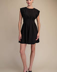 Timeless Era Mini Dress-Black