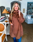 Ready and Chic Shawl Collar Coat-Camel