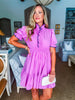 Joyful Smiles Dress-Pink Mauve