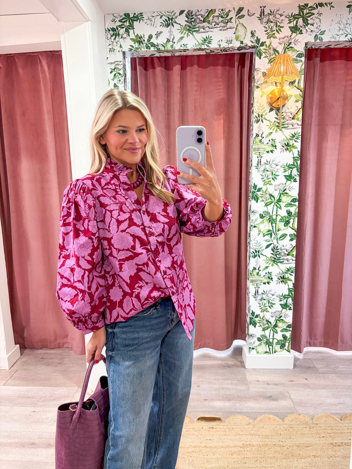 Eunice Floral Top