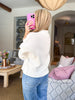Cafe Cuddles Knit Cardigan-Cream