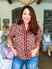 City Bloom Abstract Top