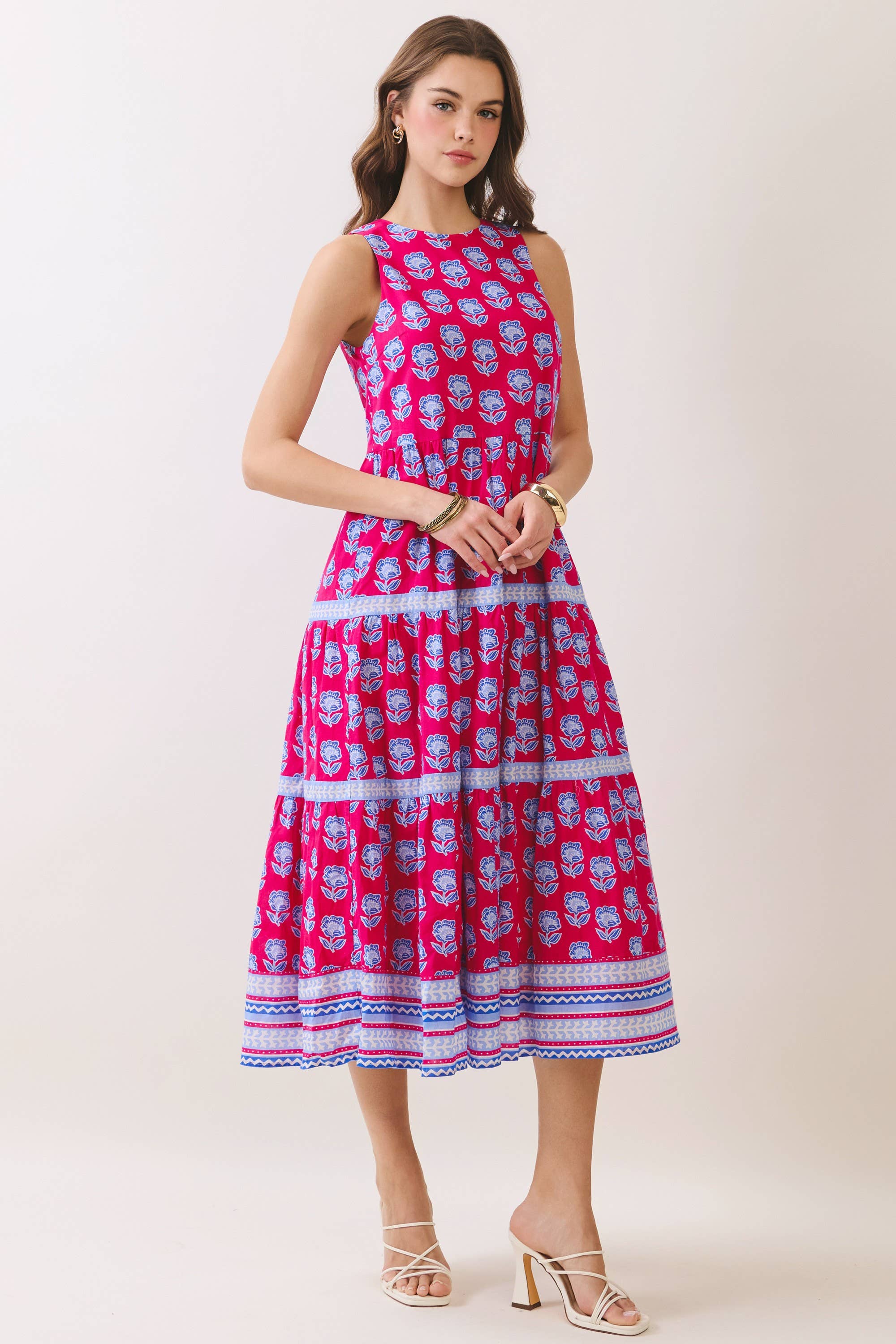 Blossom Hour Midi Dress