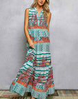 Crystal Waters Maxi Dress