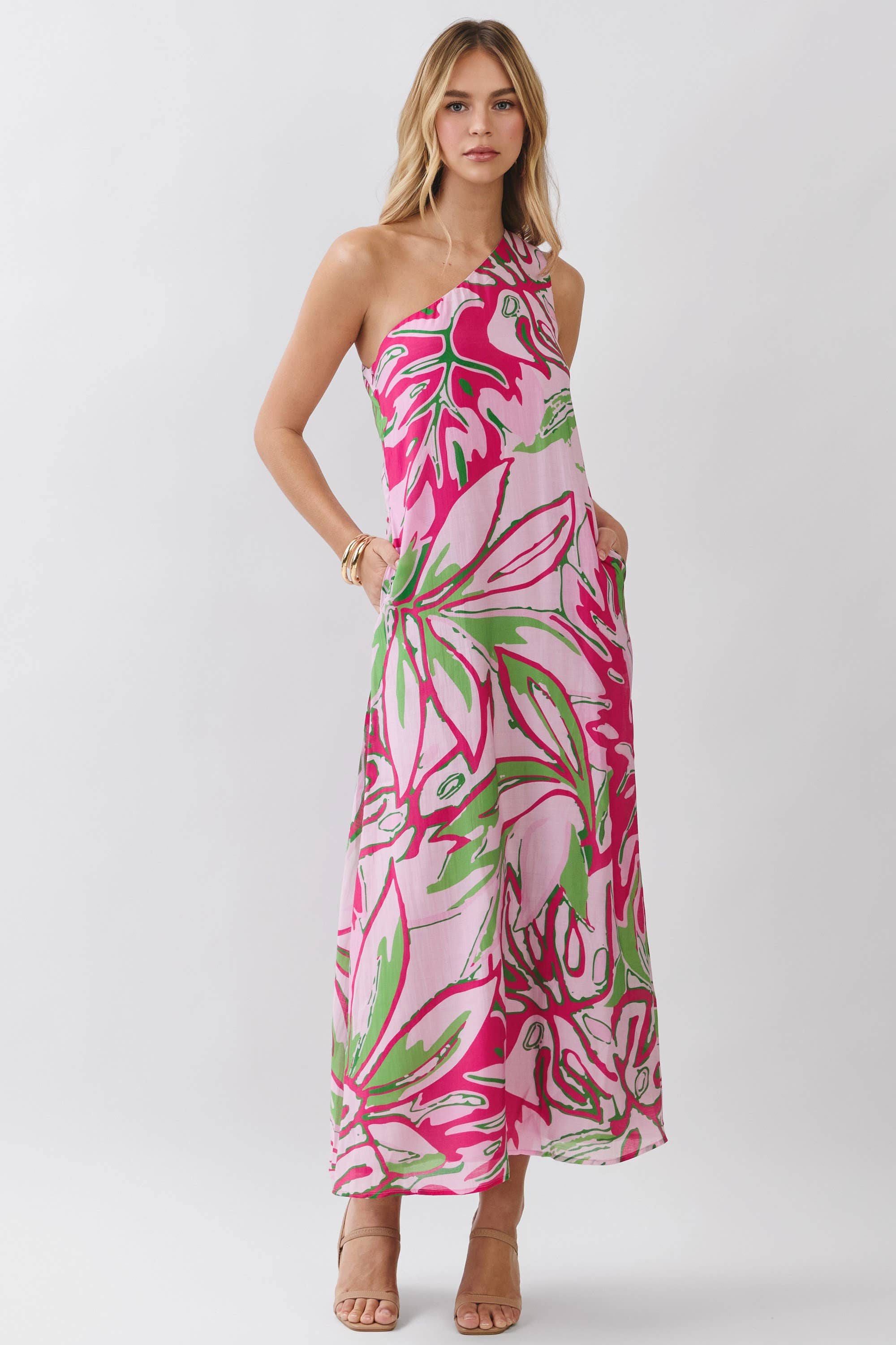 Hibiscus Haven Maxi Dress