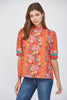 Sienna Florals Button Down Top