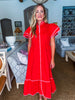Davie Button Down Midi Dress