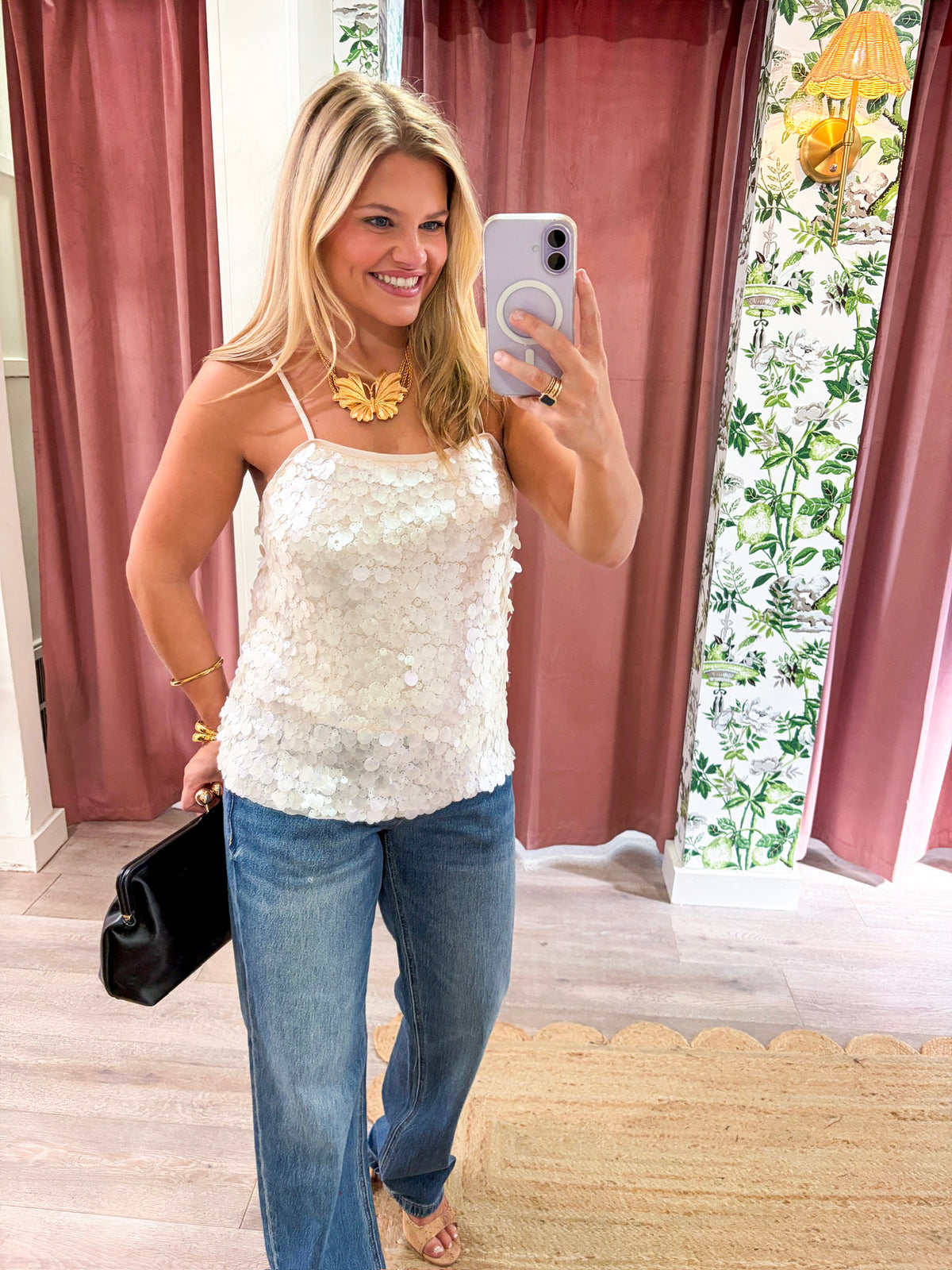 After Hours Sequin Top