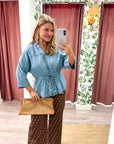 Wild West Denim Top