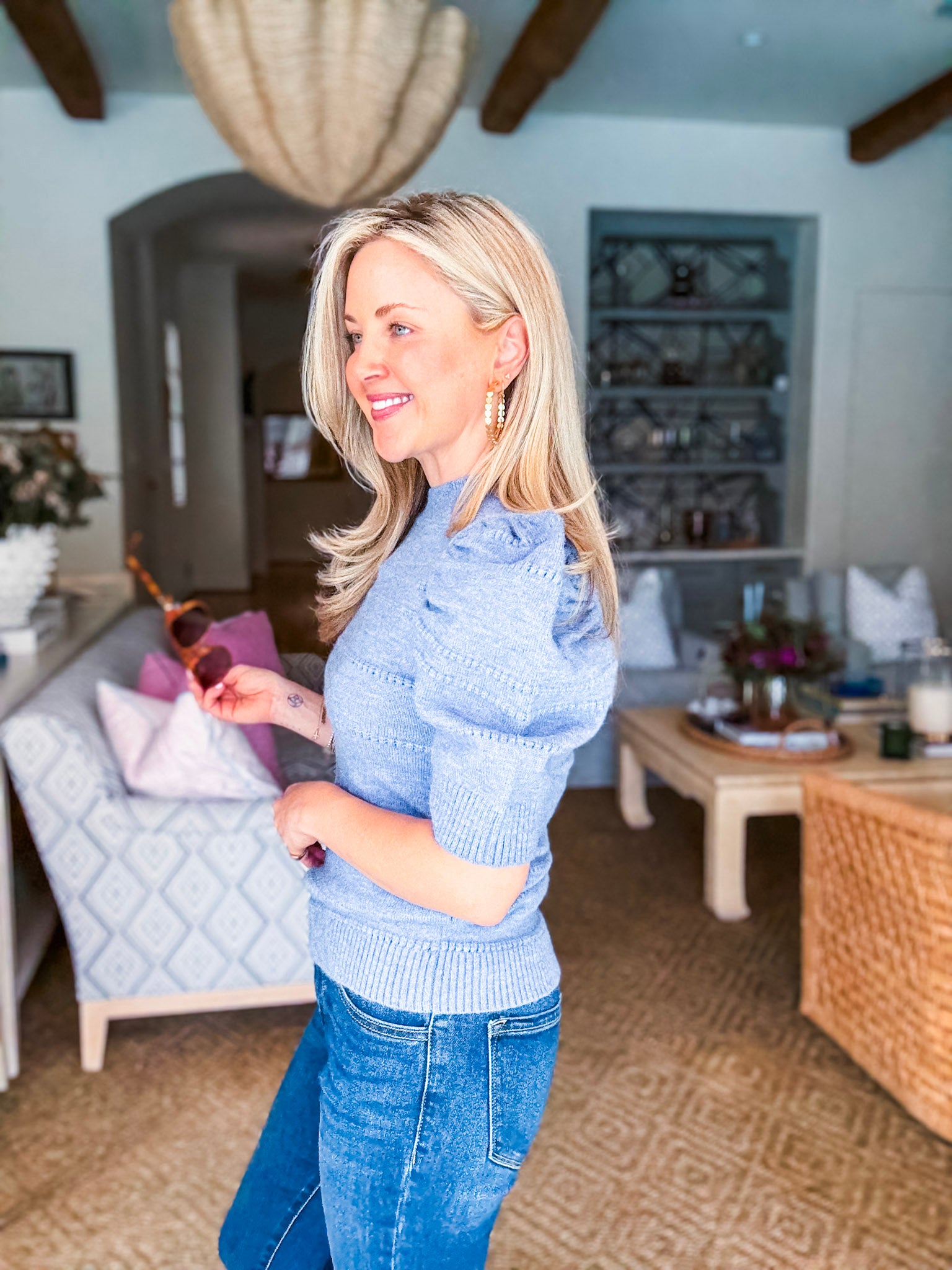 Lovely Moment Knit Sweater Top